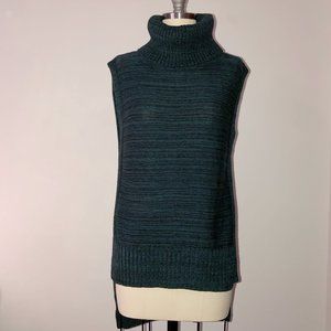 BANANA REPUBLIC TURTLENECK TUNIC VEST
size: xs | 4.5” high neck line